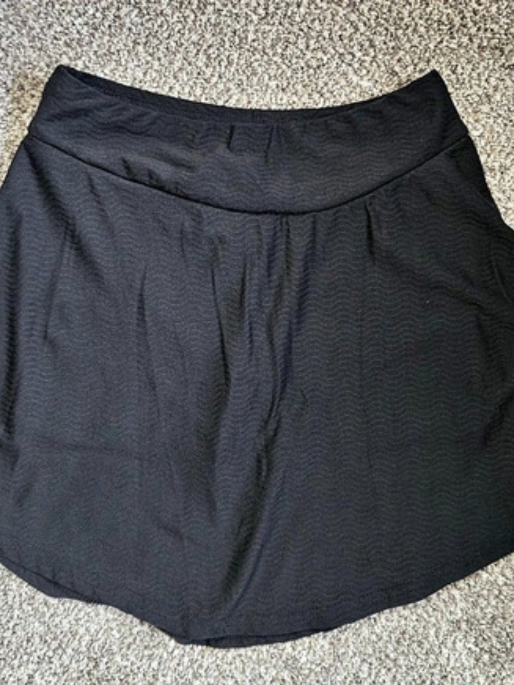 Body Glove Athletic Skort with Built-In Shorts Black Girls Size 7
